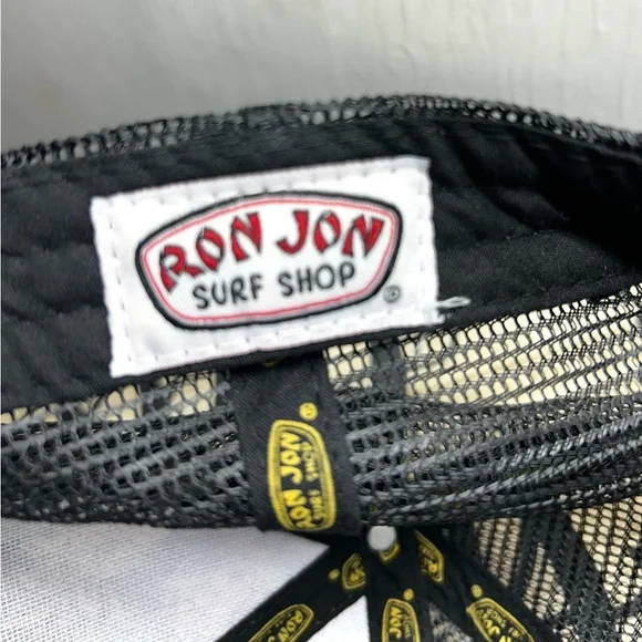 Ron Jon Surf Shop Hat Pineapple Palm Tree Trucker Black Mesh
Adjustable - Picture 4 of 8
